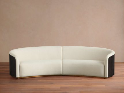 Finnley Two-Piece Curved Sectional