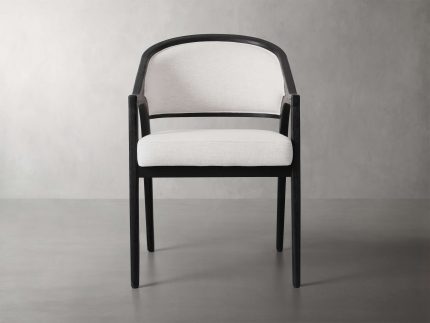 Aimee Upholstered Back Dining Arm Chair
