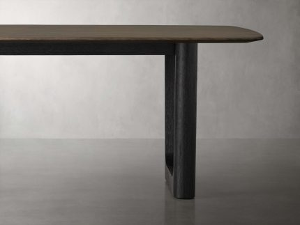Saint Germain Wood Dining Table with Rennes Base