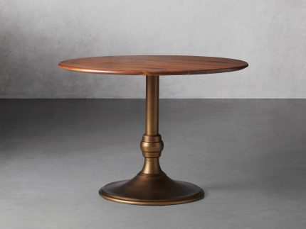 Jacob Bistro Table with Wade Base