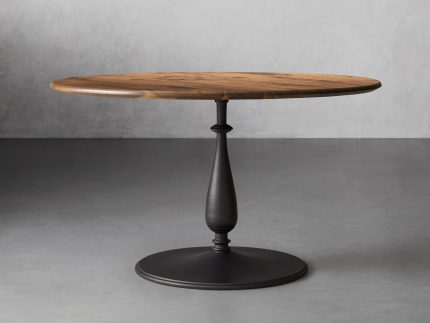Jacob Round Dining Table with Cleo Base