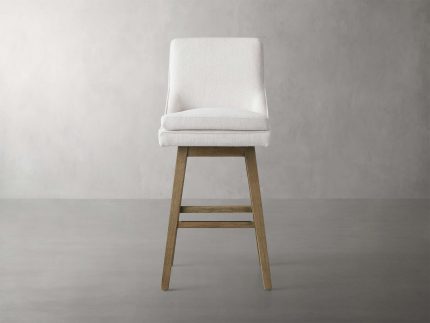 Lunden Swivel Stool in Fawn