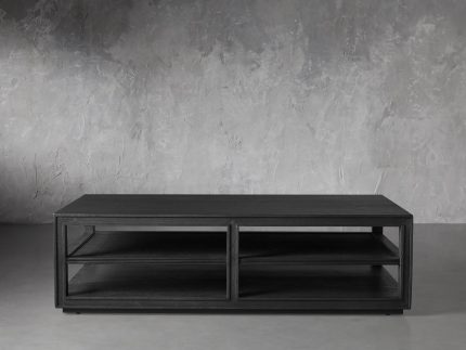 Pearson Cane Coffee Table in Ebony