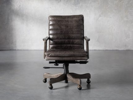 Cedrick Leather Desk Chair