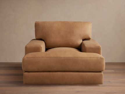 Norwalk Leather Swivel Chair