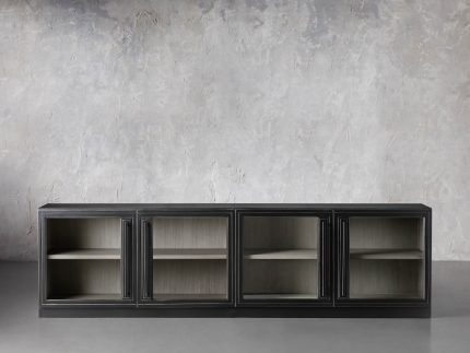 Factory 100" Media Console in Usine Black