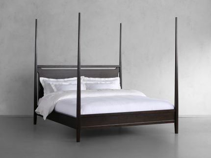 Brock Poster Bed in Bahasa Brown