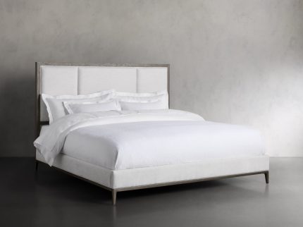 Malone Upholstered Bed in Manta