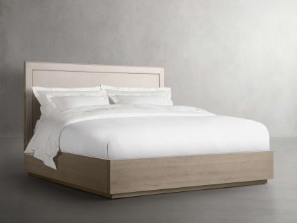 Malone Plinth Bed in Bone