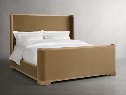 Darien Curved Shelter Bed with High Footboard