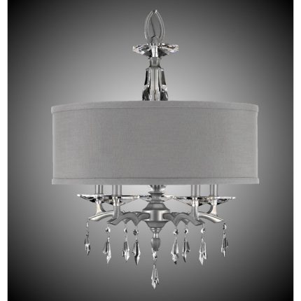 American Brass And Crystal Kaya 5 Light Mini Chandelier Cp282536