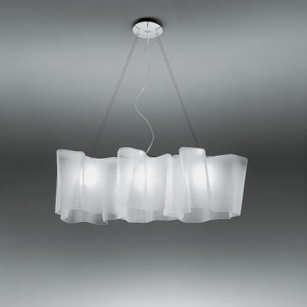 Artemide Michele De Lucchi Gerhard Reichert Logico 39 Inch 3 Light Linear Suspension Light Cp369904