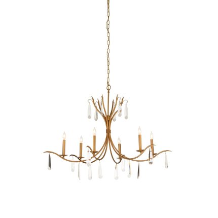 Chelsea House Chelsea Housegeneral Giulia 48 Inch 6 Light Chandelier Cp770517
