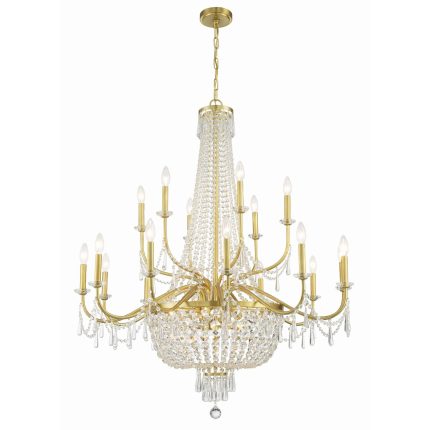 Crystorama Haywood 40 Inch 22 Light Chandelier Cp797223