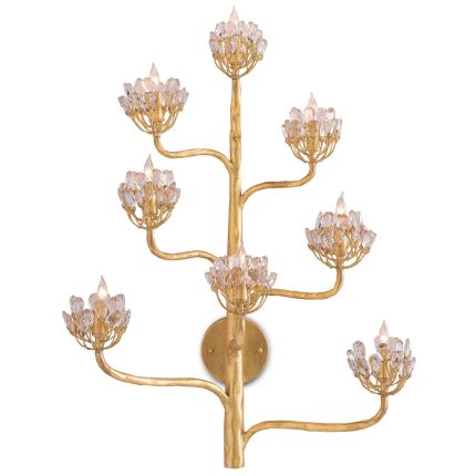 Currey And Company Agave Americana 32 Inch Wall Sconce Cp74188