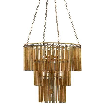 Currey And Company Mantra 30 Inch 7 Light Chandelier Cp112689
