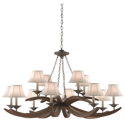 Currey And Company 12 Light Chandelier Cp266957