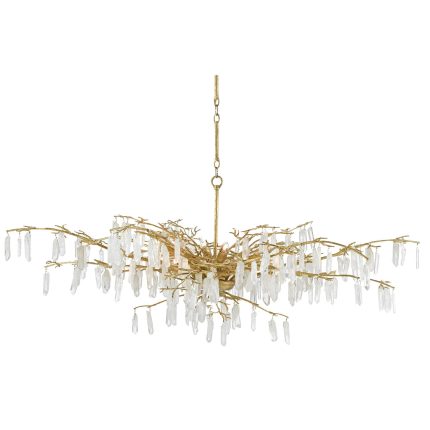 Currey And Company Aviva Stanoff Forest Dawn 8 Light Chandelier Cp381491