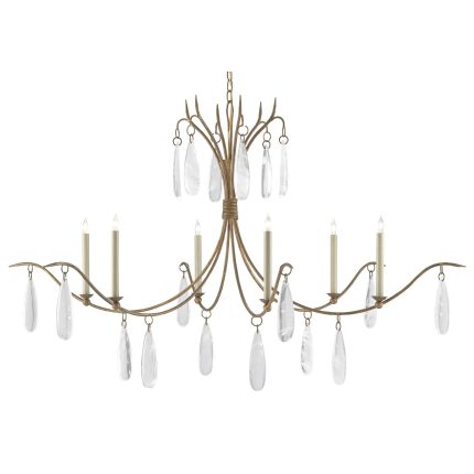 Currey And Company Marshallia 6 Light Chandelier Cp414763