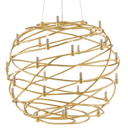 Currey And Company Franchette 26 Light Chandelier Cp414766