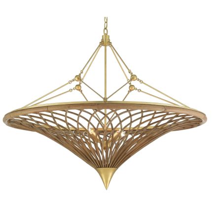 Currey And Company Gaborone 4 Light Chandelier Cp414778