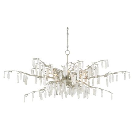Currey And Company Aviva Stanoff Forest Dawn 8 Light Chandelier Cp434198