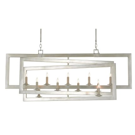 Currey And Company Middleton 54 Inch 11 Light Linear Suspension Light Cp434224