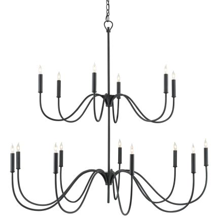 Currey And Company Tirrell 15 Light Chandelier Cp434244