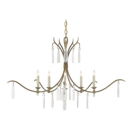 Currey And Company Marshallia 5 Light Chandelier Cp726462