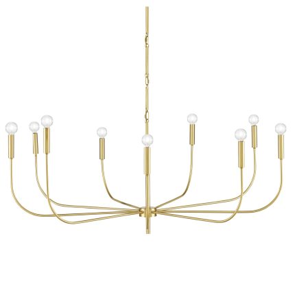 Currey And Company Lepanto 48 Inch 9 Light Chandelier Cp779177