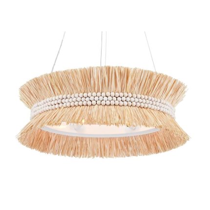 Currey And Company Jamie Beckwith Seychelles 33 Inch 6 Light Chandelier Cp762812