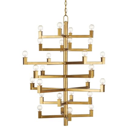Currey And Company Andre 32 Inch 28 Light Chandelier Cp750471