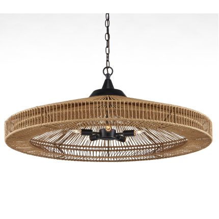 Currey And Company Maldives 36 Inch 5 Light Chandelier Cp779196