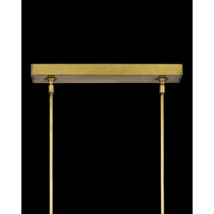 Currey And Company Tonbridge 50 Inch 3 Light Led Linear Suspension Light Cp750469