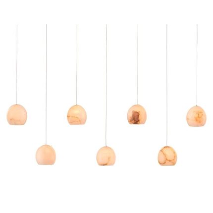 Currey And Company Lazio 57 Inch 7 Light Led Linear Suspension Light Cp779306