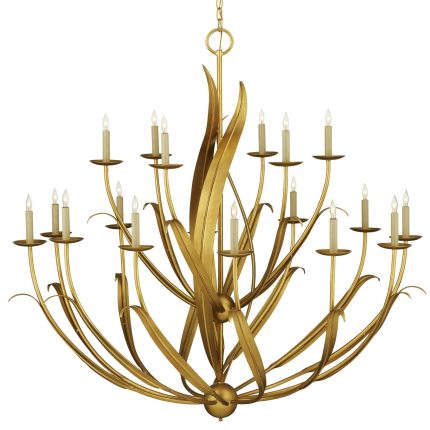 Currey And Company Menefee 49 Inch 18 Light Chandelier Cp785659