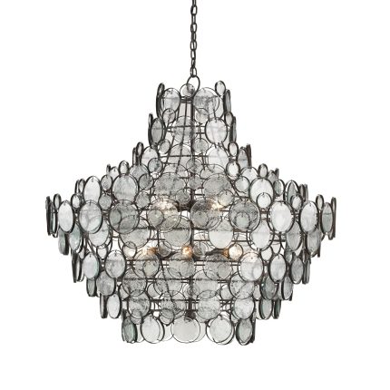 Currey And Company Galahad 43 Inch 12 Light Chandelier Cp117609