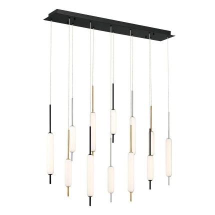 Eurofase Lighting Cumberland 40 Inch 12 Light Led Linear Suspension Light Cp427387