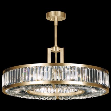 Fine Art Lamps Crystal Enchantment 29 Inch Large Pendant Cp104456