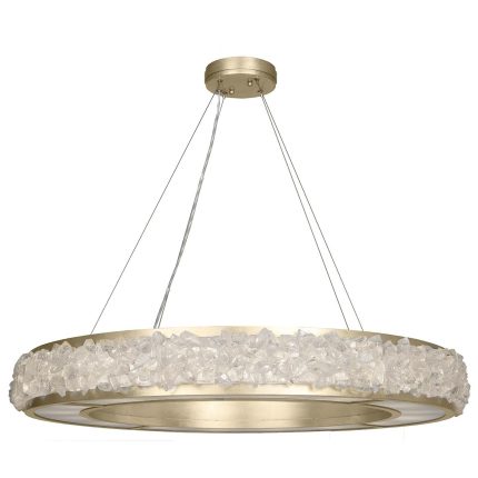 Fine Art Lamps Arctic Halo 38 Inch Large Pendant Cp109789