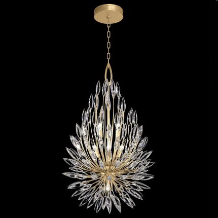 Fine Art Lamps Lily Buds 24 Inch Large Pendant Cp110359