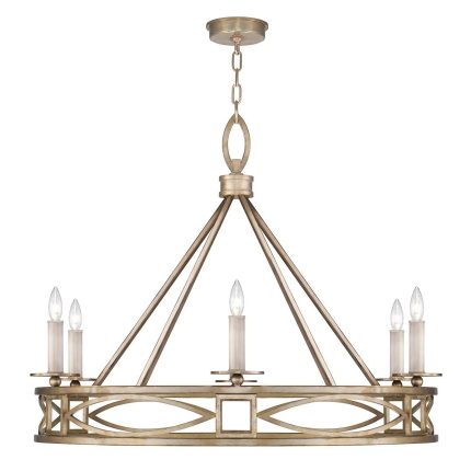 Fine Art Lamps Cienfuegos 37 Inch 6 Light Chandelier Cp110610