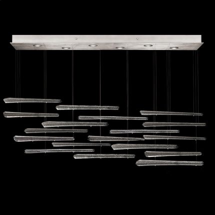 Fine Art Lamps Elevate 59 Inch 6 Light Led Linear Suspension Light Cp446881