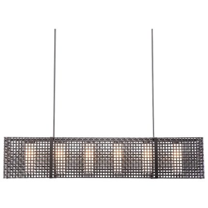 Hammerton Studio Tweed 73 Inch 8 Light Linear Suspension Light Cp416165