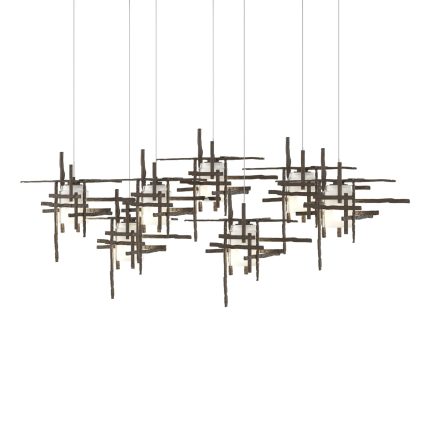 Hubbardton Forge Tura 53 Inch 7 Light Led Linear Suspension Light Cp737755