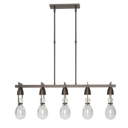 Hubbardton Forge Apothecary 40 Inch 5 Light Linear Suspension Light Cp18370