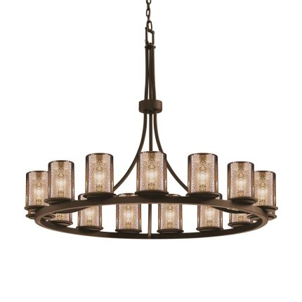 Justice Design Group Fusion 42 Inch 15 Light Chandelier Cp144463