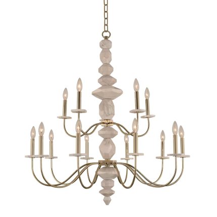 Kalco Lighting Carrara 40 Inch 15 Light Chandelier Cp47997