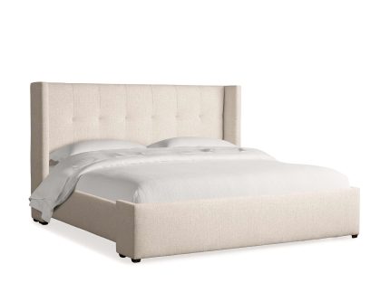 Wyller Box-Tufted Bed with Low Footboard