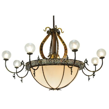 Meyda Lighting Lyre 96 Inch 18 Light Chandelier Cp9549